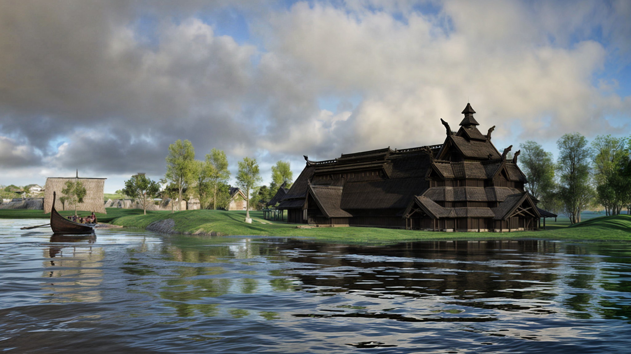 Render, Stavkirke, Lothepus Camping Odda